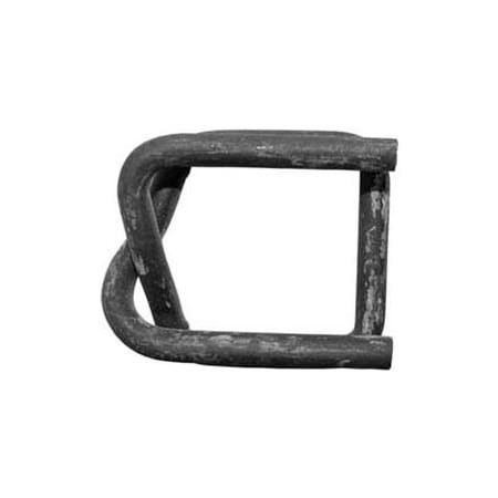 Kubinec Strapping Phosphate Coated Woven Cord Strapping Buckles, 3/4in Strap Width, Pack of 100 19mmDRK